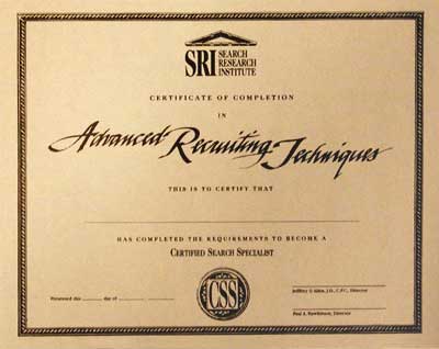 Certification
